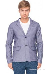 The Indian Garage Co. Solid Single Breasted Casual Men's Blazer